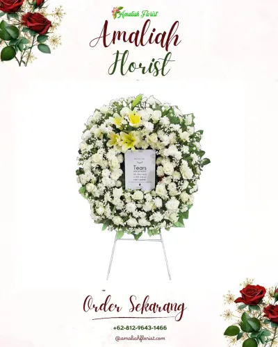 Krans Bunga Duka Cita di Mamajang Dalam